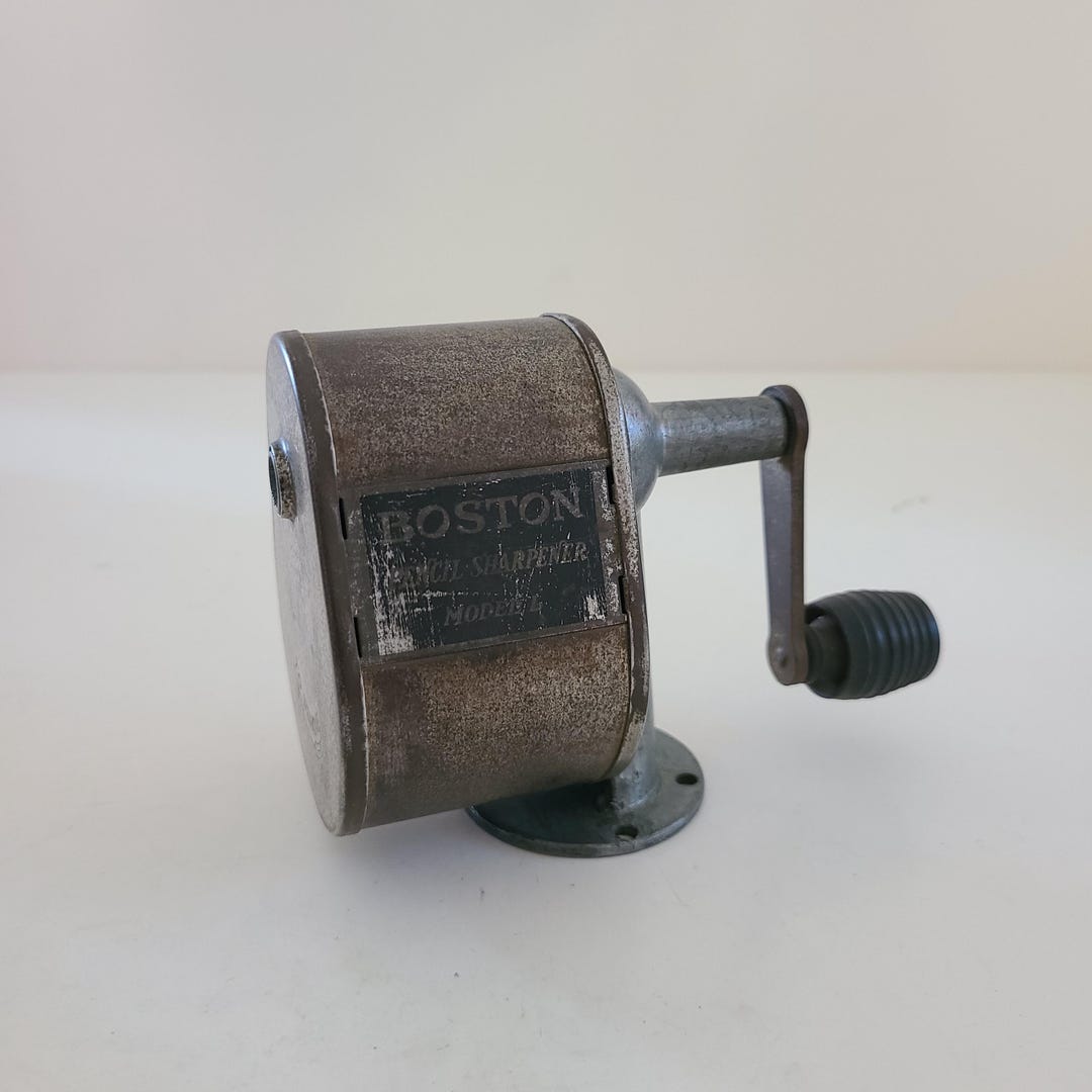 Vintage 1938 Boston L Pencil Sharpener - Hunt Manufacturing Co. - Etsy