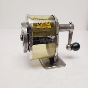 Vintage 1920's Automatic Pencil Sharpener: Chicago, Restored Before/After pics