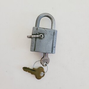 Vintage US Navy Padlock: Chicago Lock Co. with 2 Keys