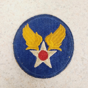 Vintage 1940s WWII US Army Air Force Patch, original