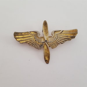Vintage World War II Army Air Corps Pilot Wings and