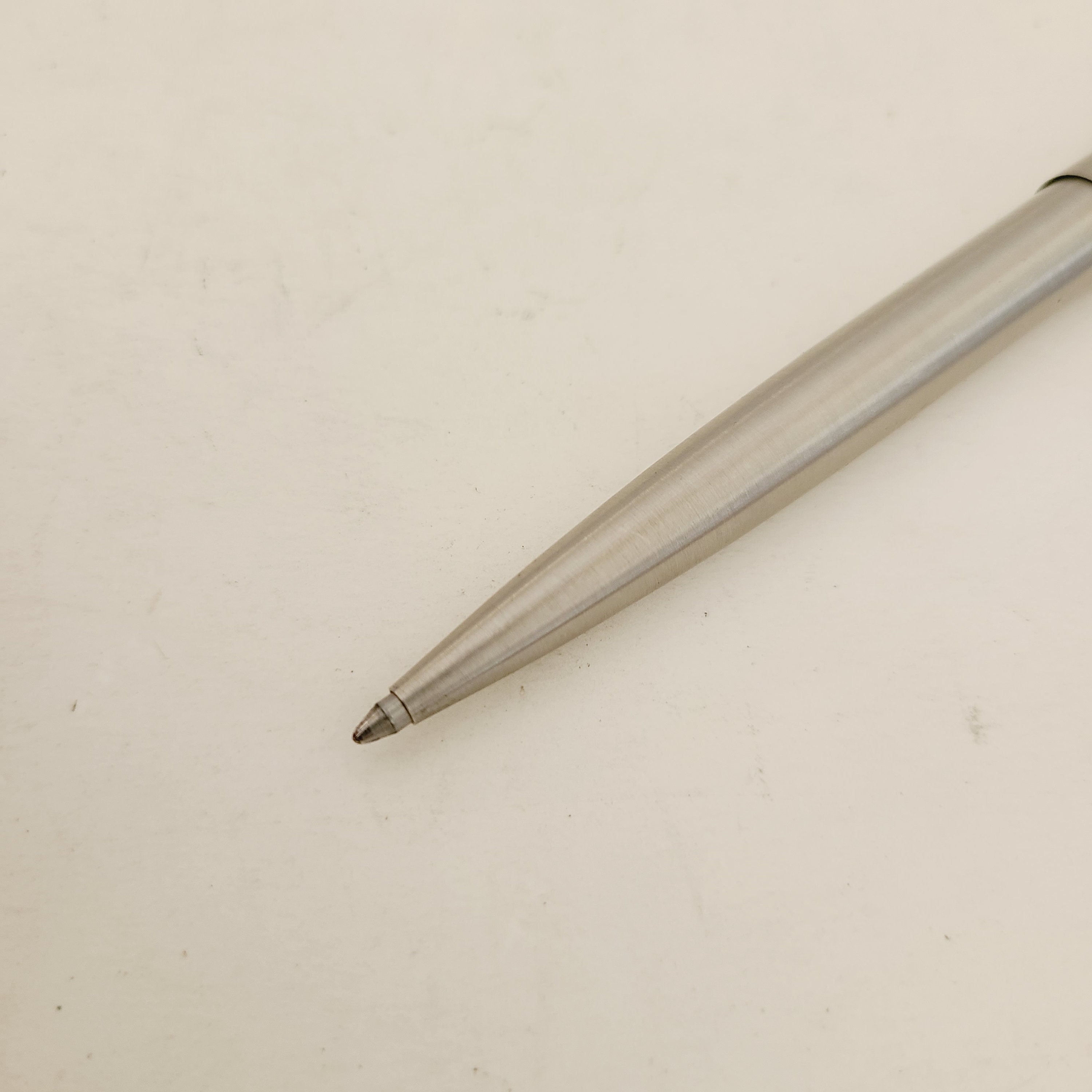 Vintage 1979 Parker Ballpoint Pen - Stainless Steel - Made in England ...