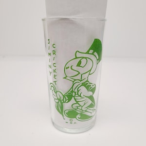 Jiminy Cricket Glass Tumbler - Etsy