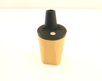 Vintage 1960's MCM Dahle 301 personal pencil pointer Made in Germany beige thick plastic