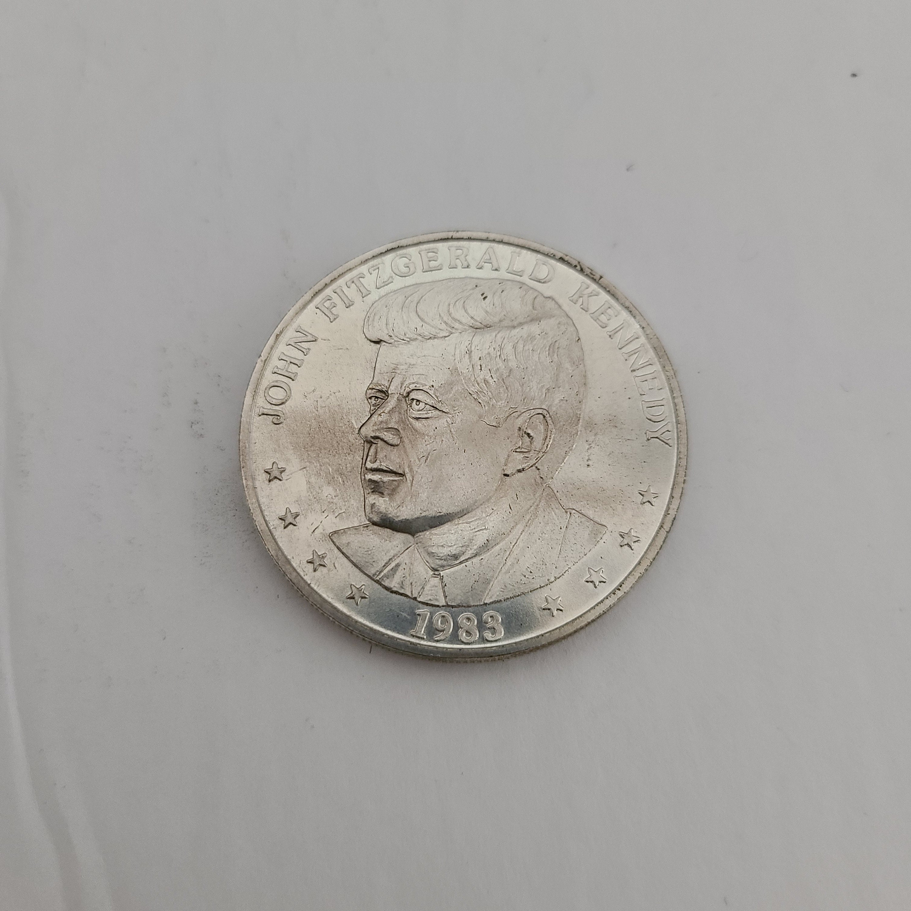 Vintage 1983 JFK Memorial Coin: Double Eagle Presidential Token - Etsy