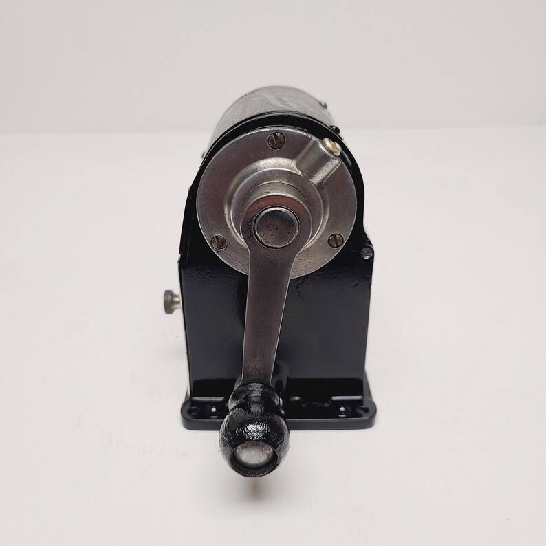 Antique early 1920's "Wizard" Pencil Sharpener, frame off restoration image 5