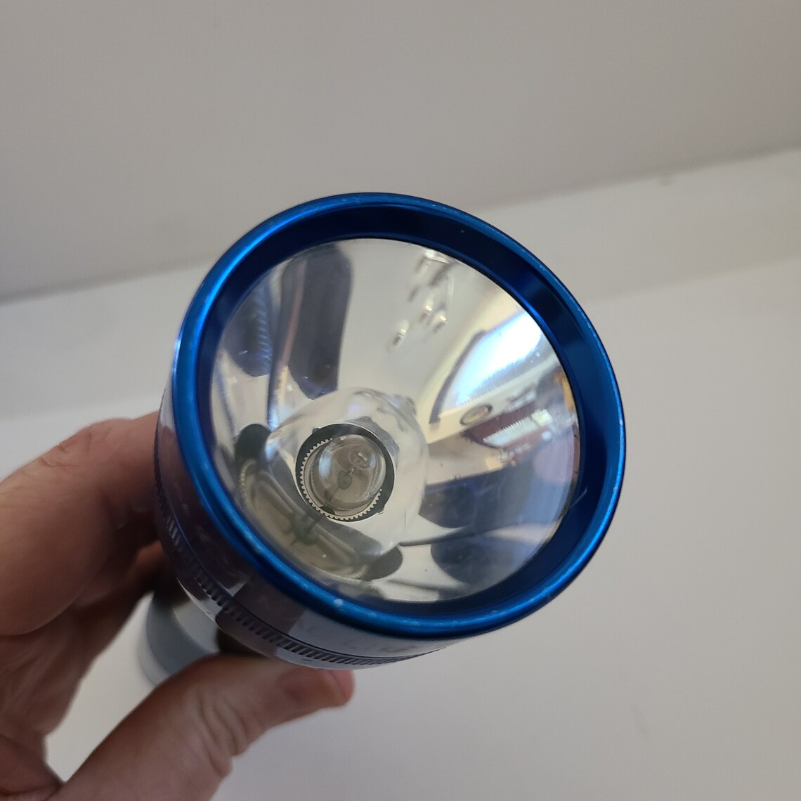 Vintage Circa 1990's Maglite Blue Color Aluminum Flashlight, Accepts 2 ...