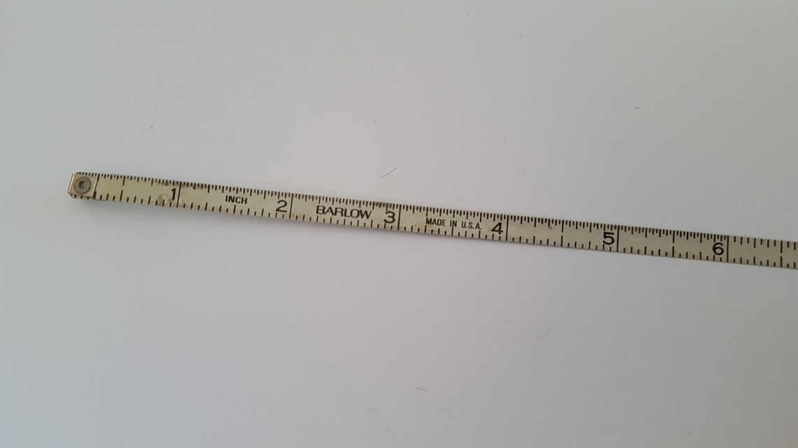 Vintage 1970's Barlow Advertising Tape Measure General Etsy