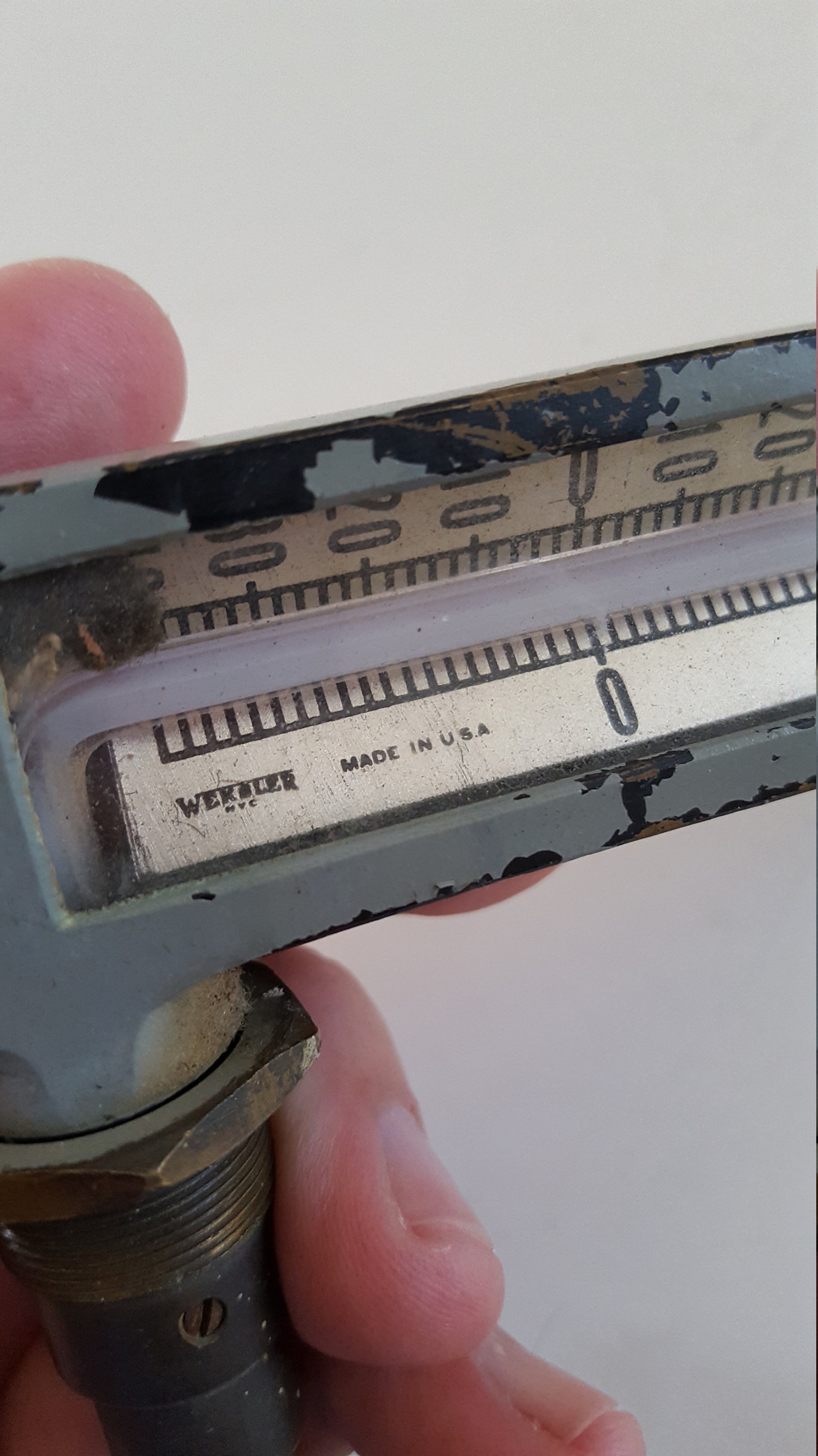 Vintage 1950's Weksler Thermowells Metal Case Thermometer Etsy