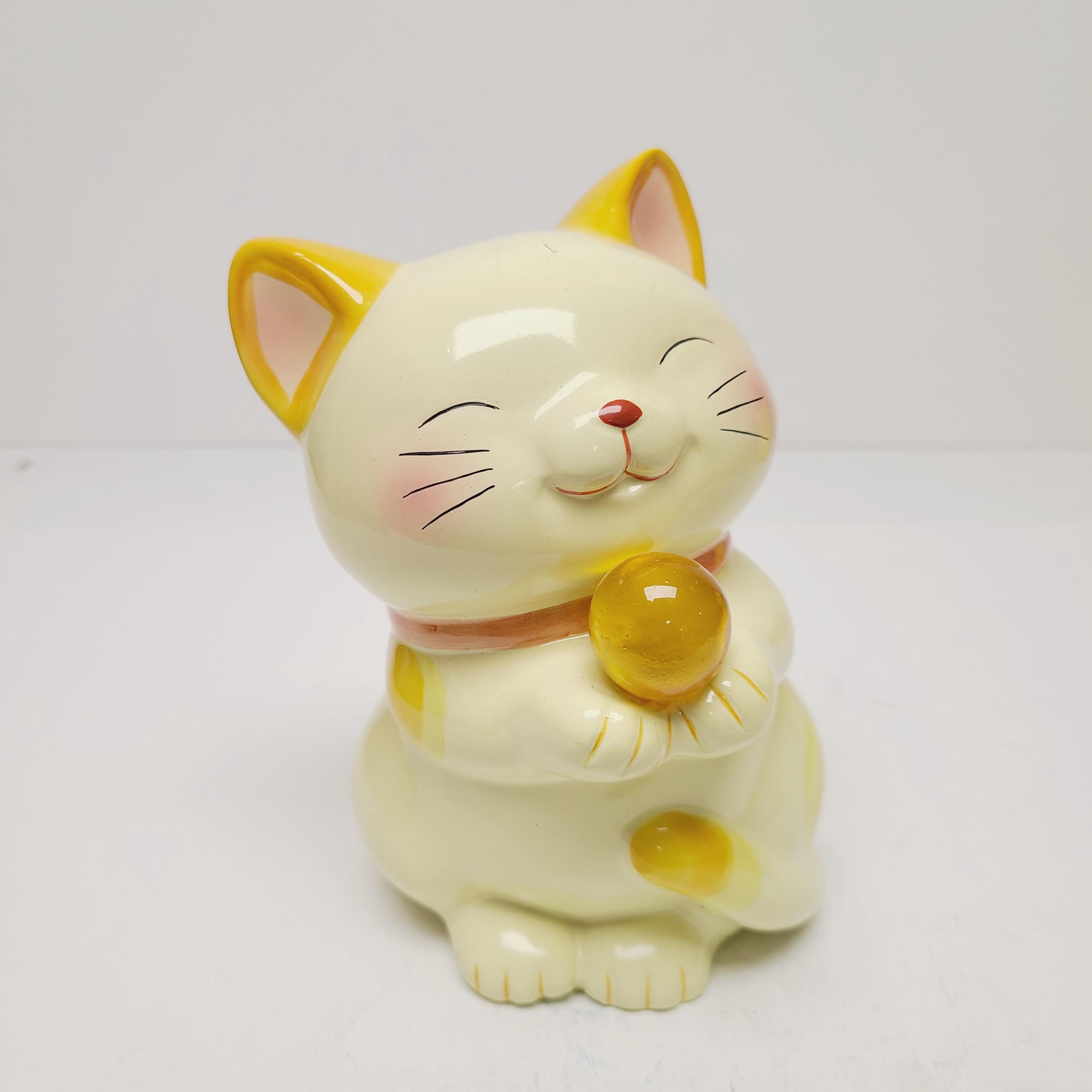 Lucky Cat Piggy Bank - Etsy