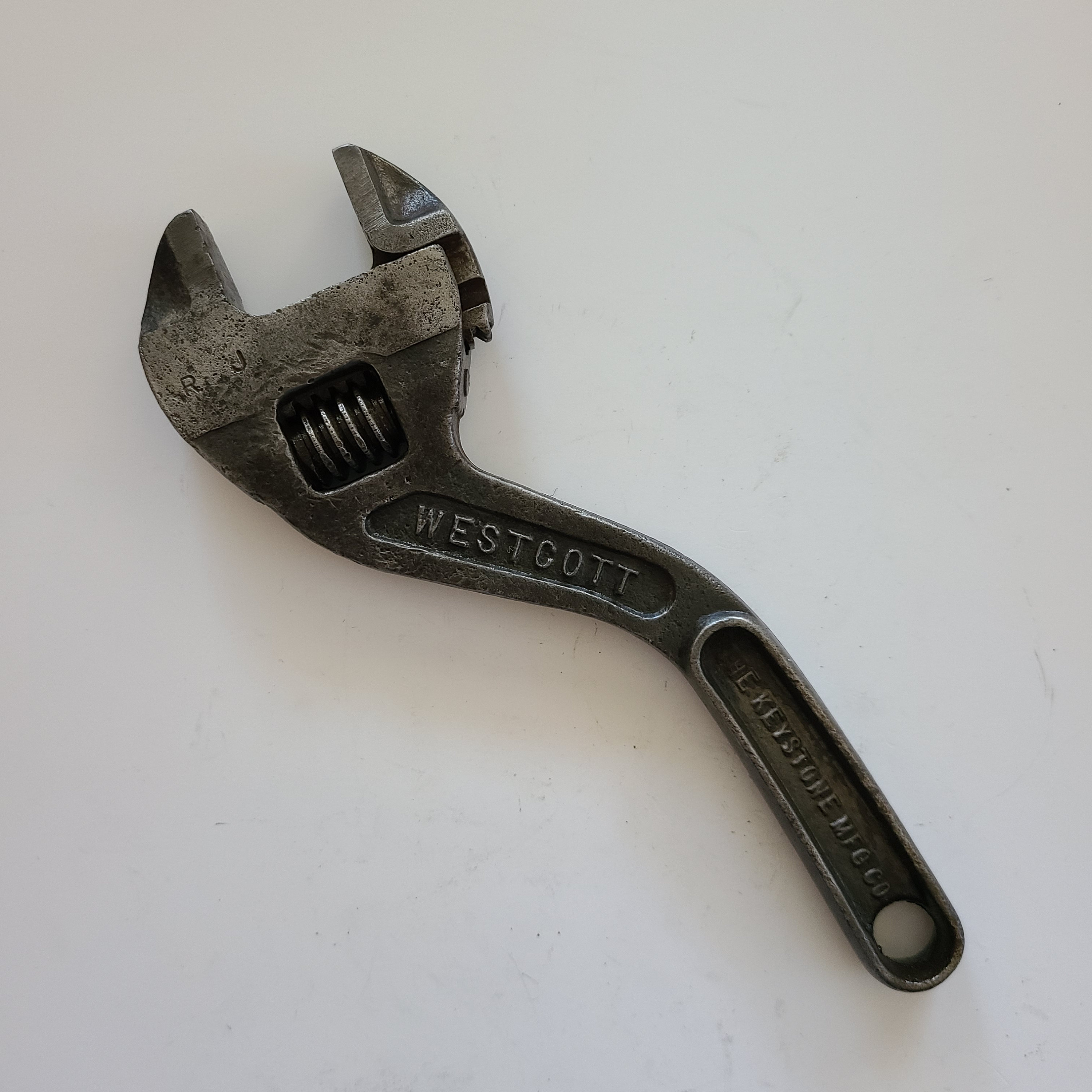 Antique Circa 1907 westcott Adjustable Pipe and Nut s Wrench