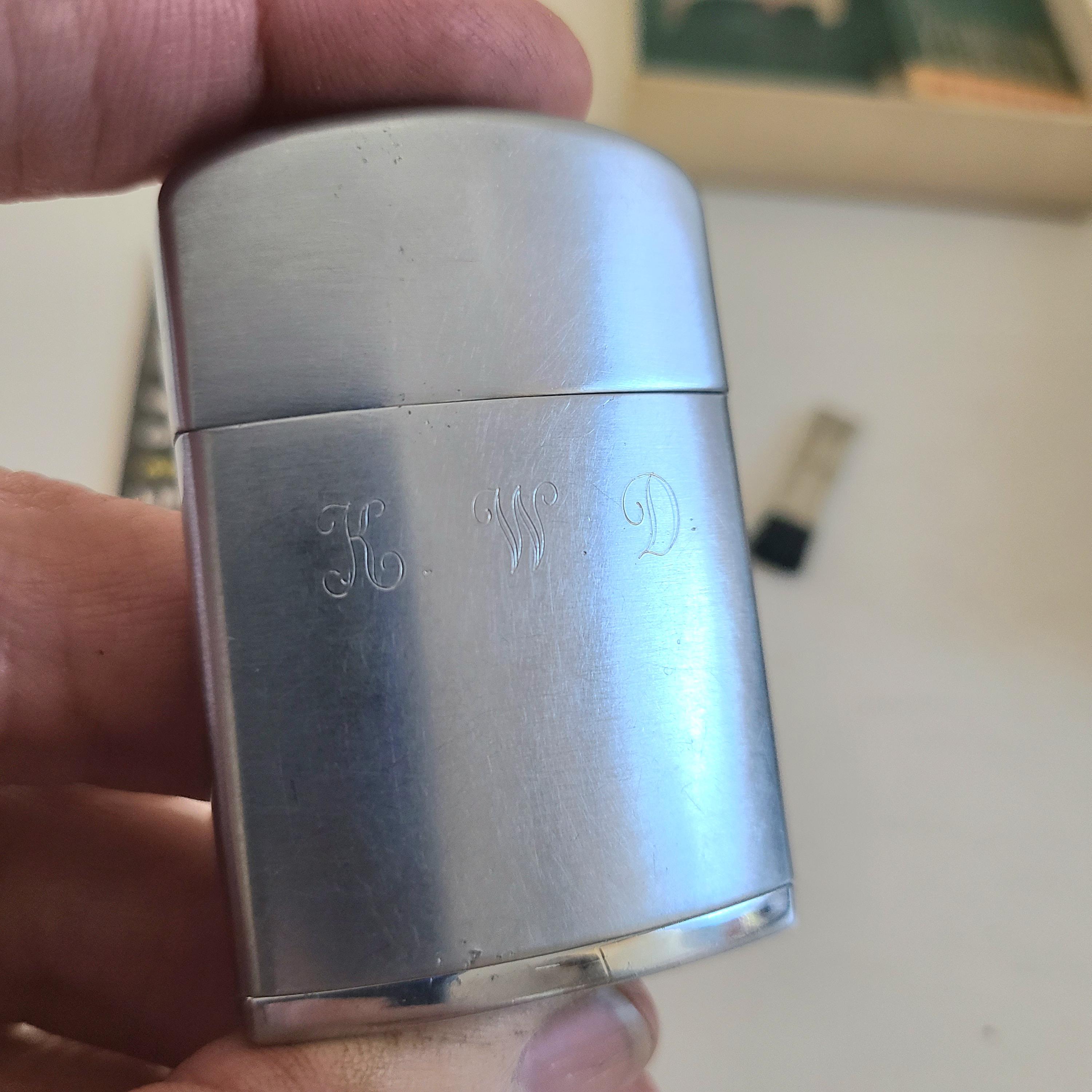 Vintage Circa 1960's Ronson Windlite Cigarette Lighter, Original