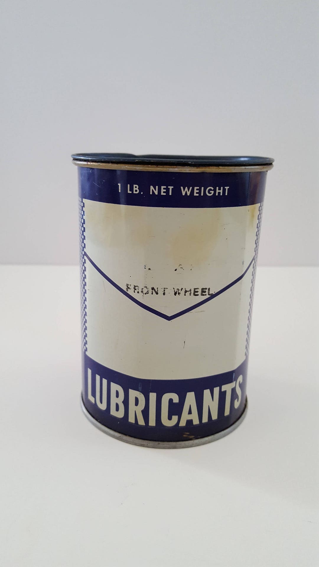 Vintage Early 1960's Bearing Grease Lubricant Can Front - Etsy