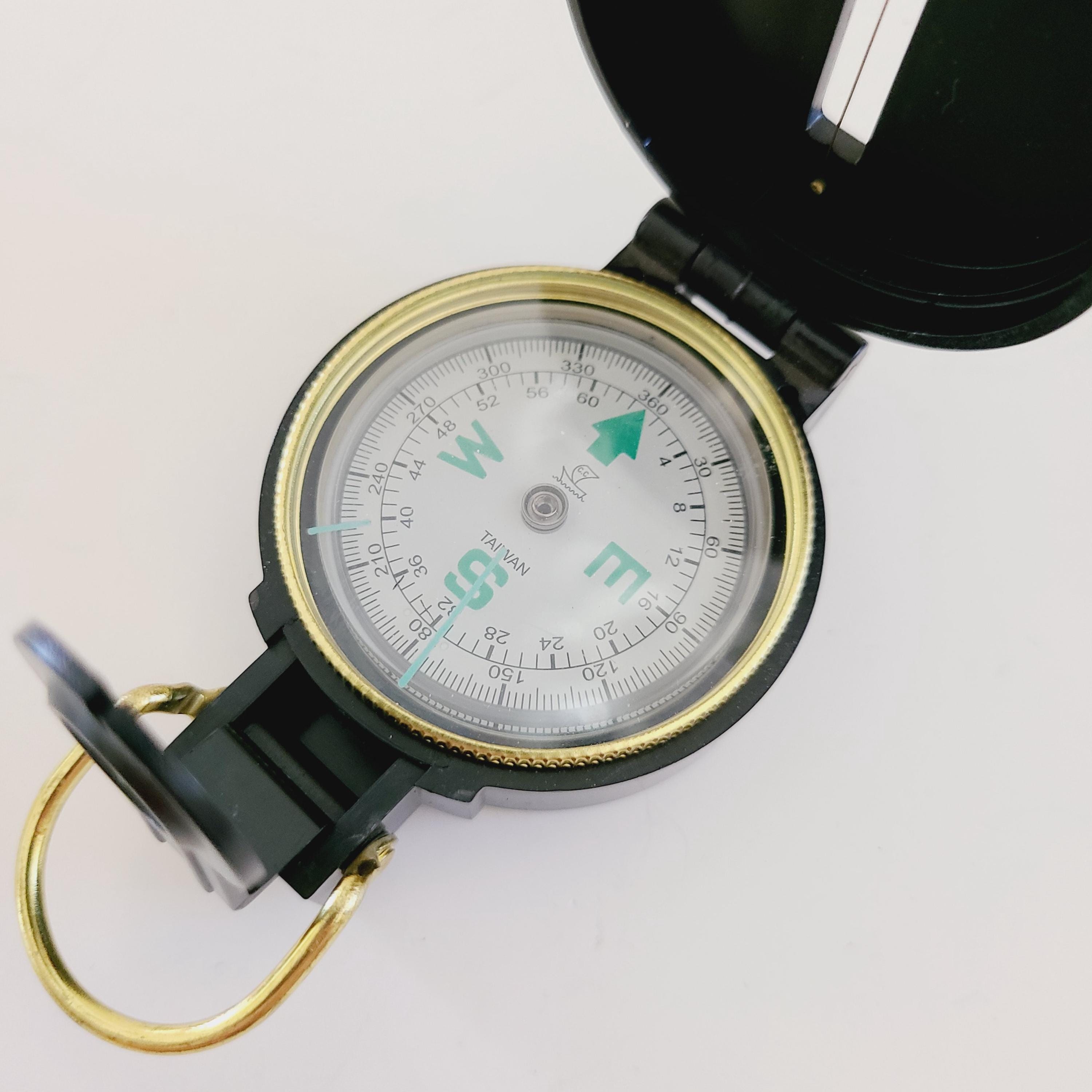 Vintage 1980s Lensatic Compass: Engineer Orienteering Tool - Etsy