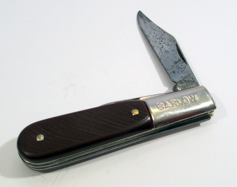 Vintage 1960's Barlow pocket knife made by Imperial in Etsy