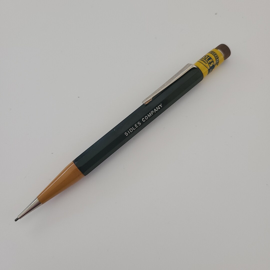 Vintage 1953 Autopoint Mechanical Pencil Advertising Sidles Company