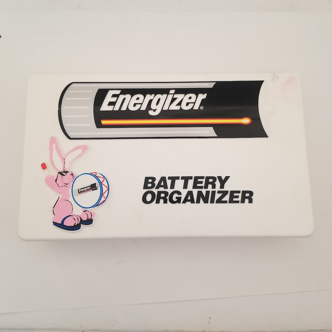 1990’ｓ ENERGIZER エナジャイザー ビンテージ 電池 ボックス Vintage Circa 1990's Energizer Battery Organizer, Energizer