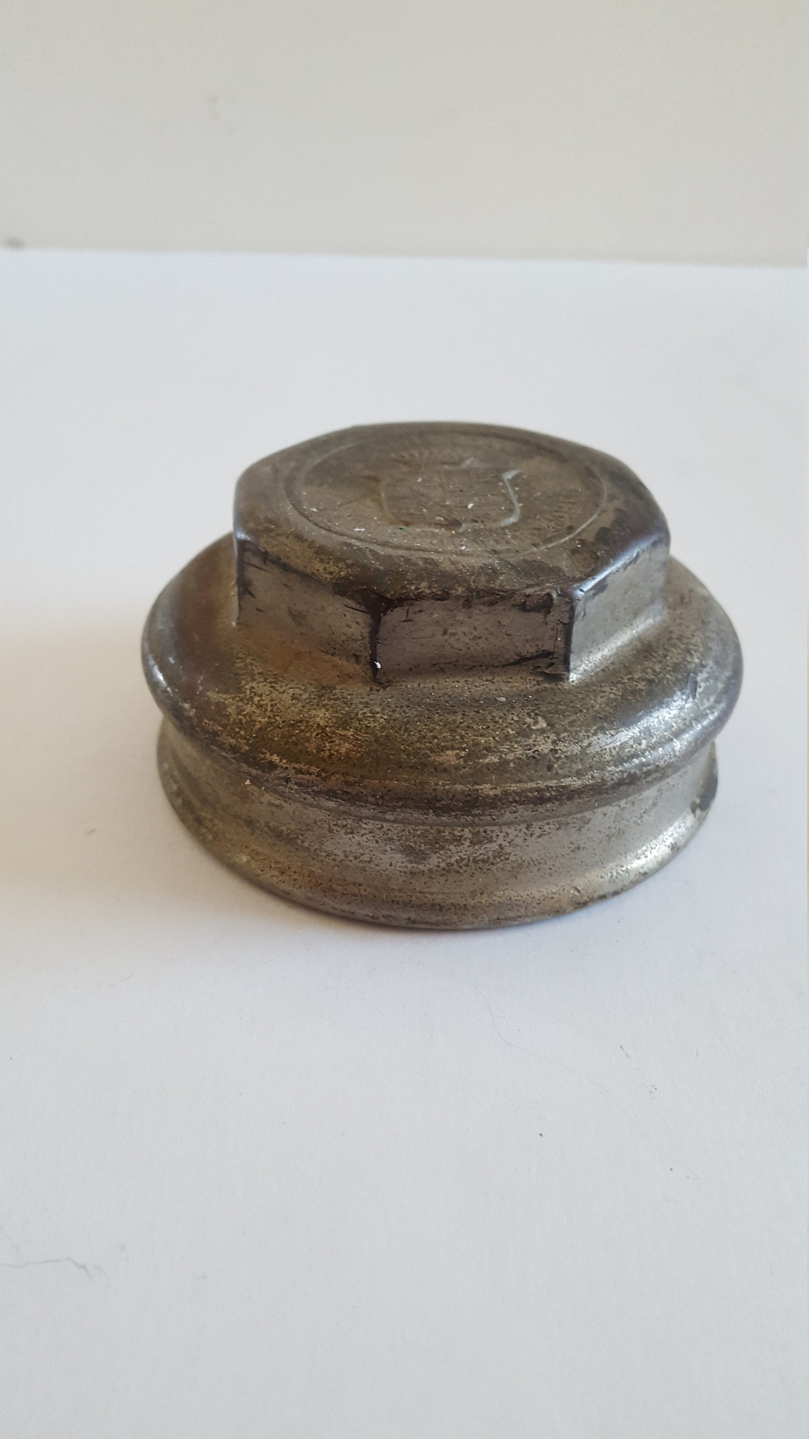 Antique Circa 1916-1918 Cadillac Wheel Hub Grease Cap 9-point Crown ...