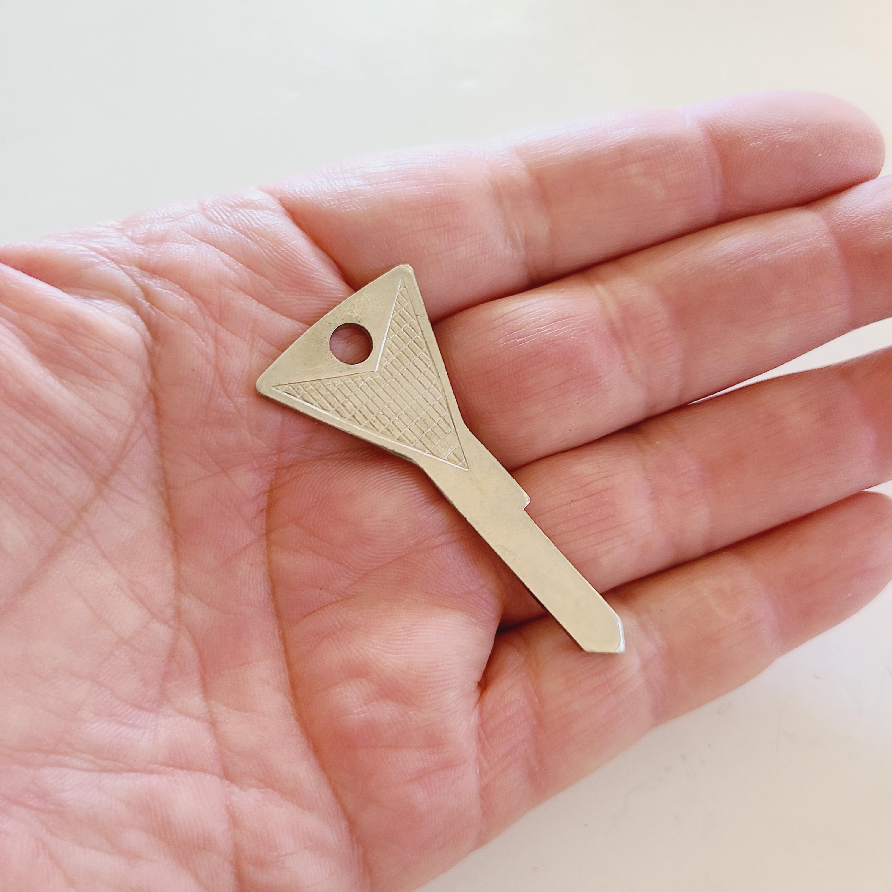 Edsel Key Vintage 1958-1960 Ford Edsel Uncut Car Key, Brass in Old Stock ...
