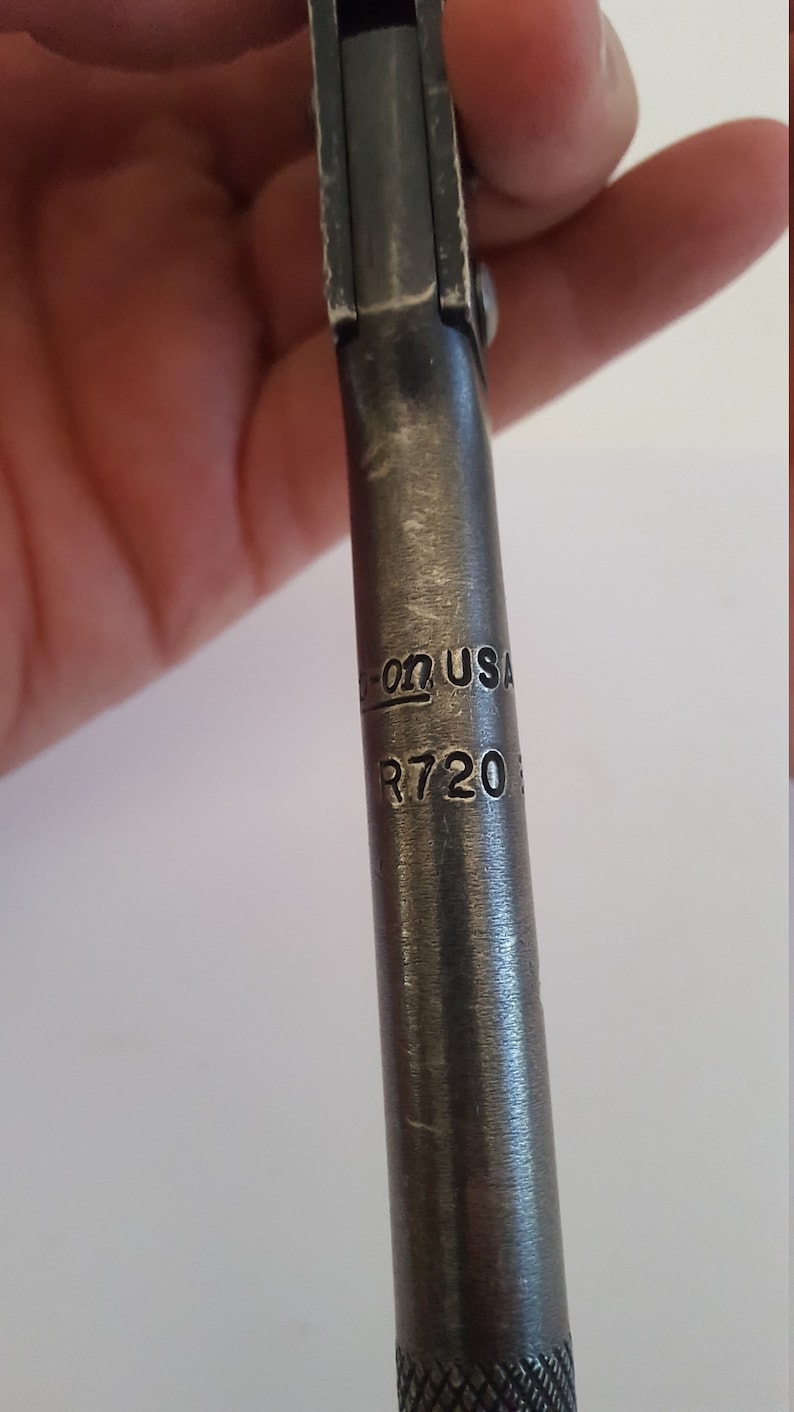 Vintage Date Code 1963 Rare Industrial Snap-on Tools R720 | Etsy