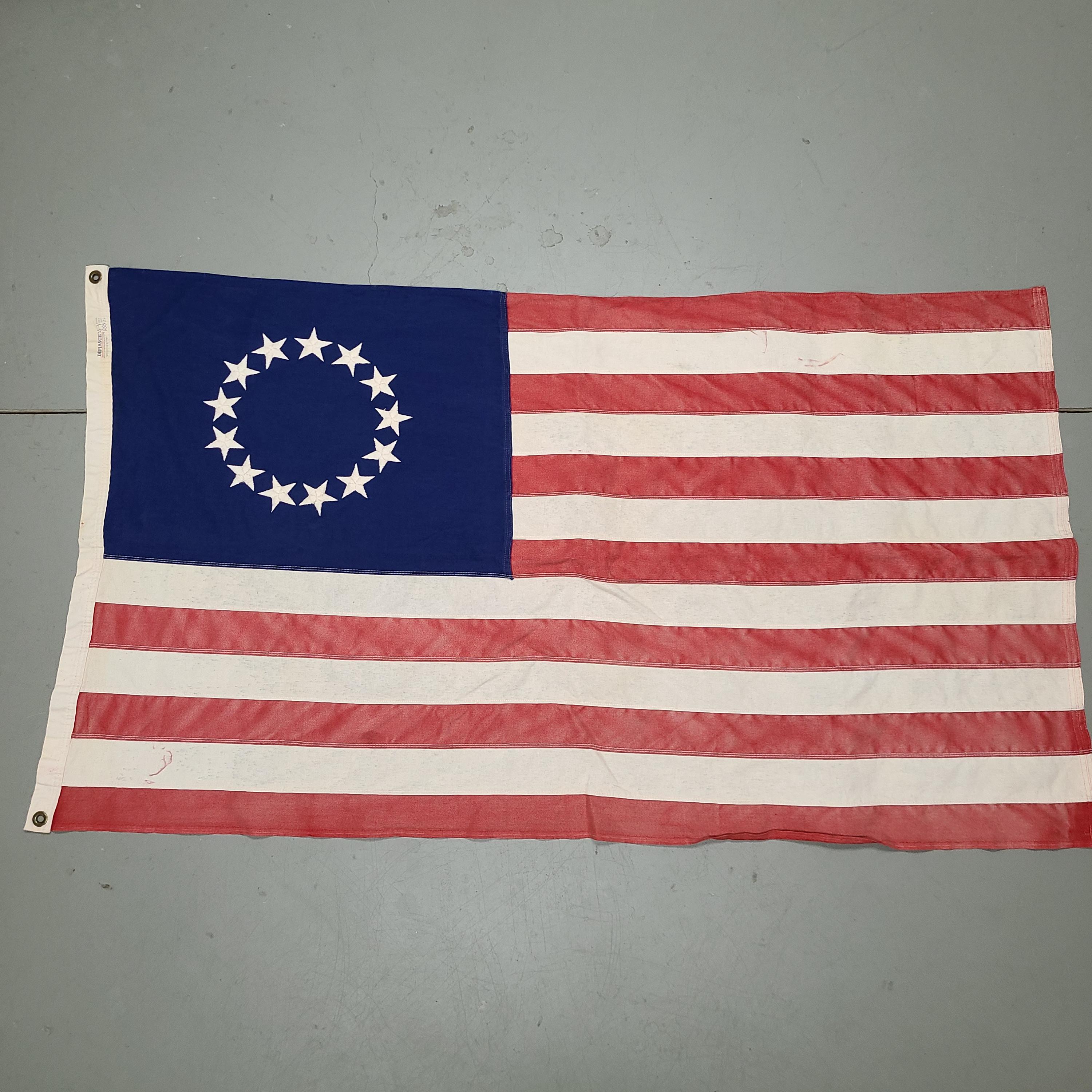 Vintage Cotton Flag Defiance - Etsy