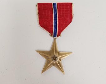 Vintage circa 1960's Bronze Star without box "Heroic or Meritorious Achievement"