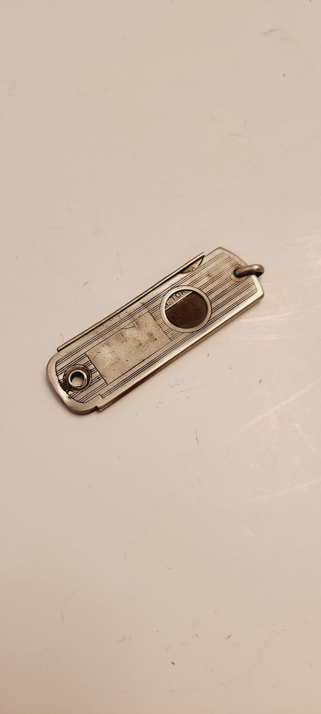 Antique Early 1920's Advertising Cigar and Box Cutter Razor Valet Auto ...