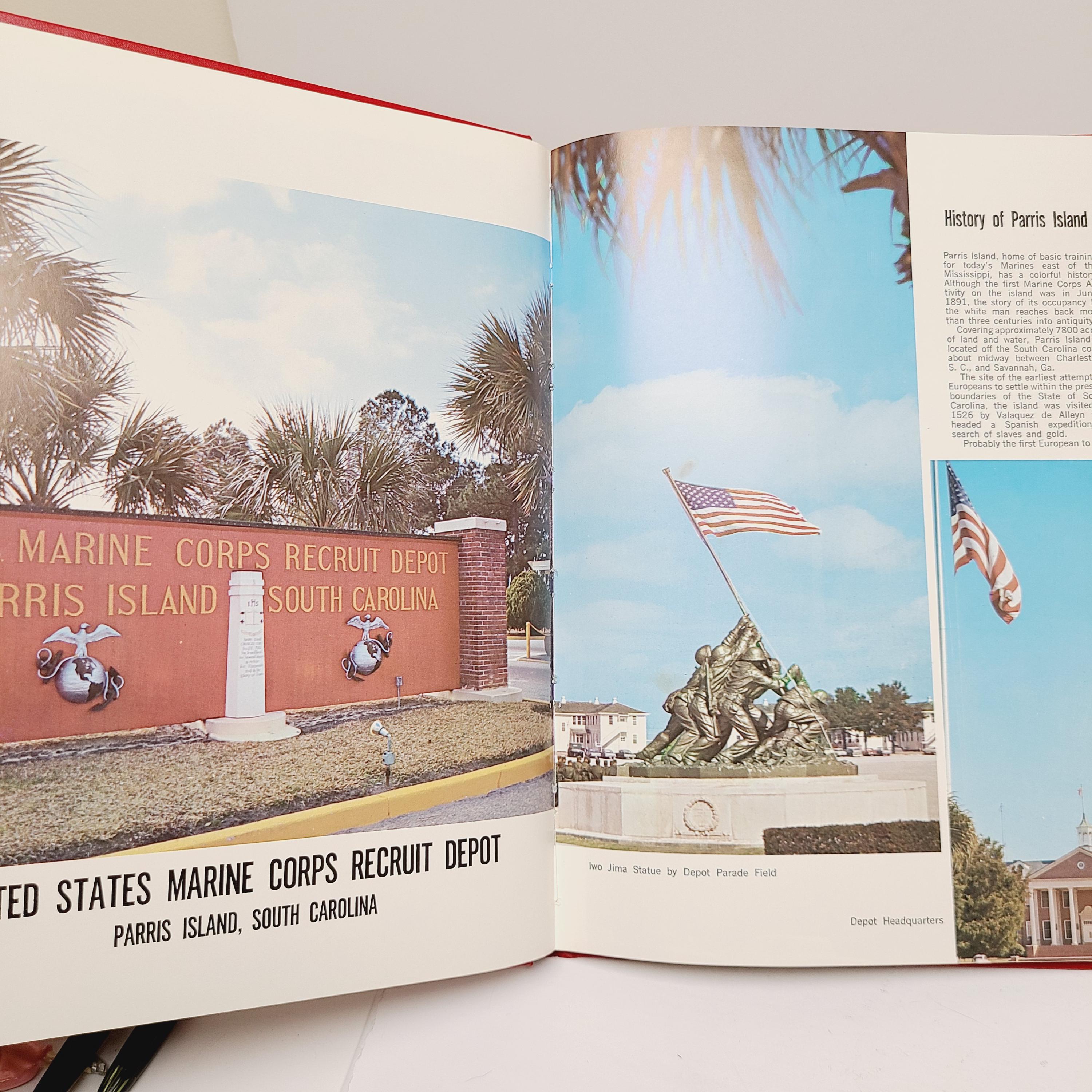 Vintage 1968 USMC Platoon Book Parris Island SC Platoon 2011 - Etsy