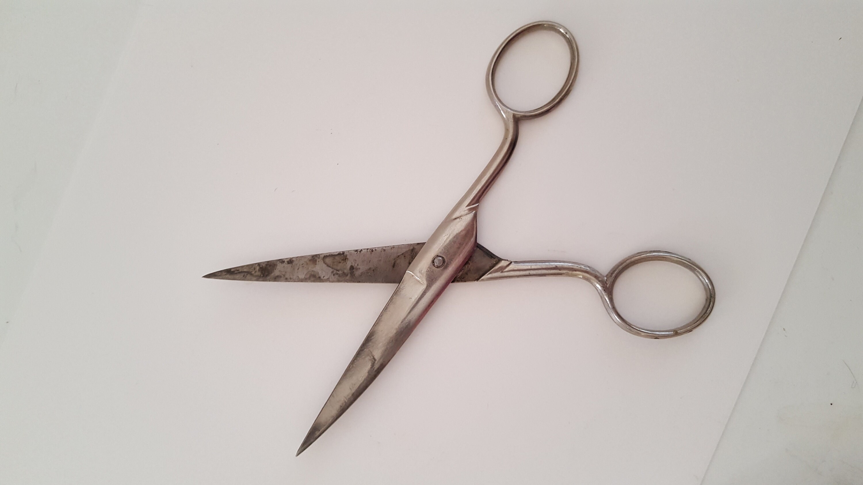 Vintage Early 1930's Monarch Scissors With Advertising for the