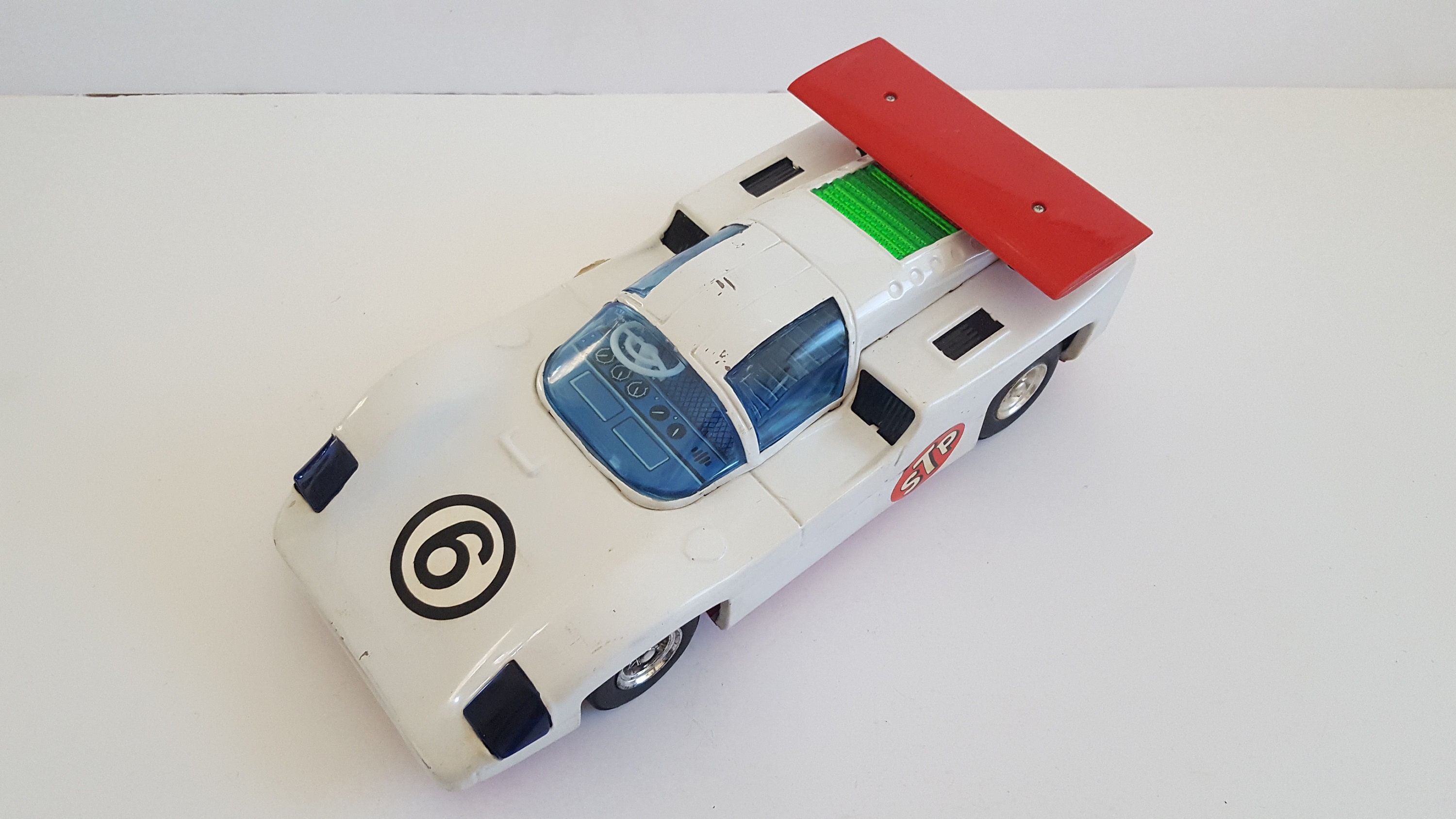 Vintage Circa 1966 Alps Japanese Tin Toy Chaparral 2F