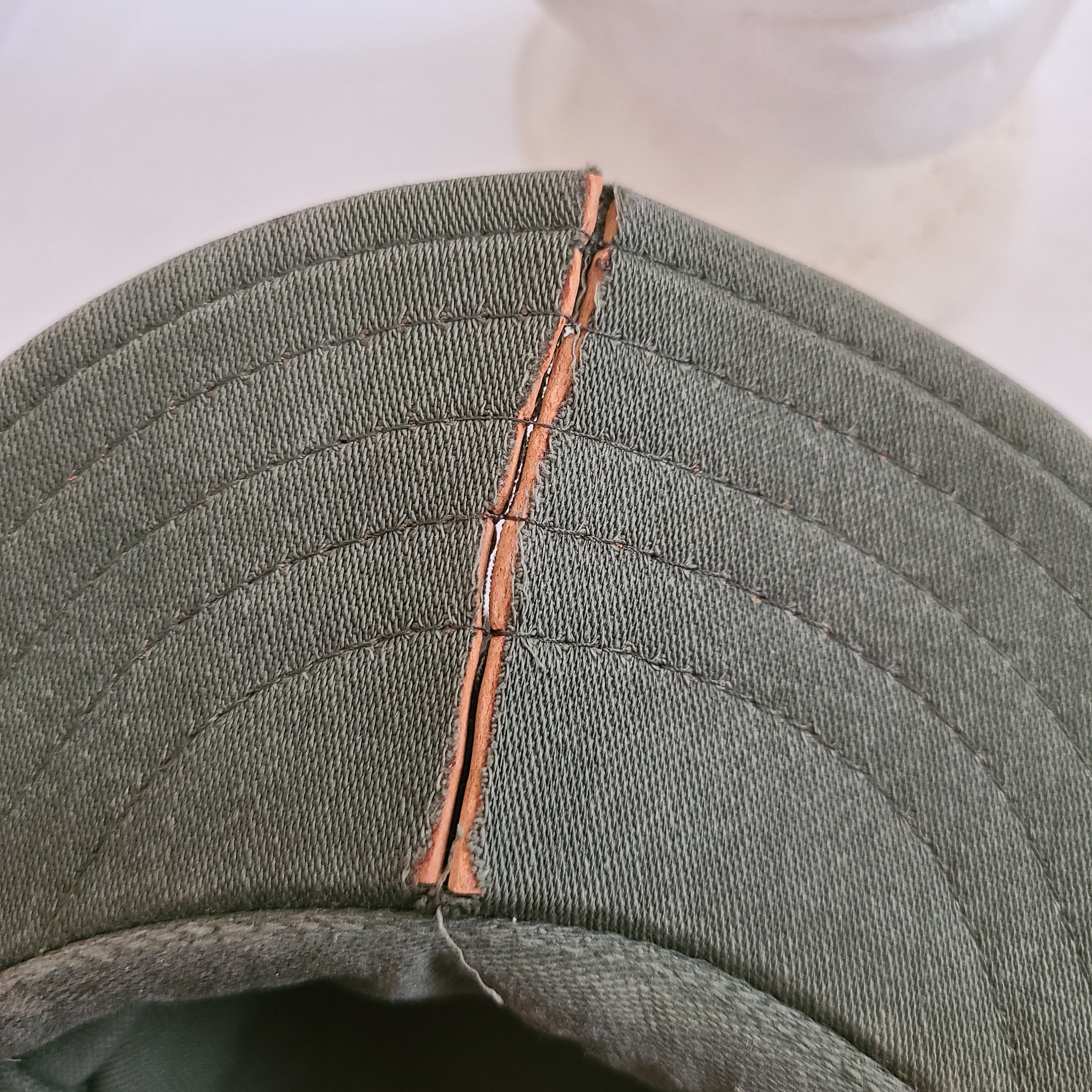 Vintage Circa 1975 USMC Cap, Utility,cotton, Sateen Size