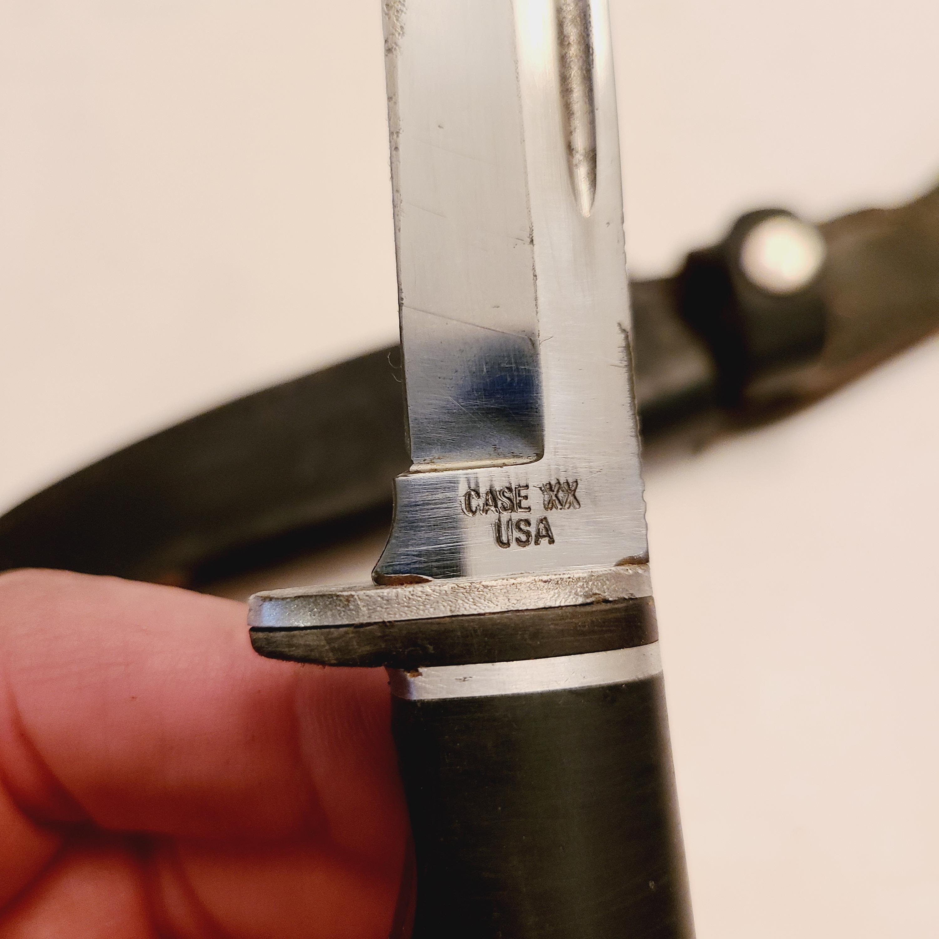 ○VINTAGE KNIFE::CASE::MADE IN USA 1965年ー1969年製 (y1646