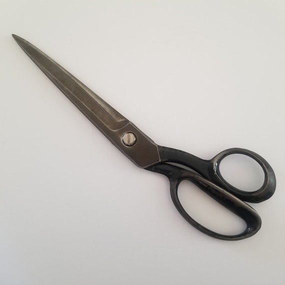 Vintage Pair of Wiss Industrial Inlaid No.22 Scissors, Upholstery Shears/  Scissors, Heavy Duty Cutting, Professionally Sharpened 