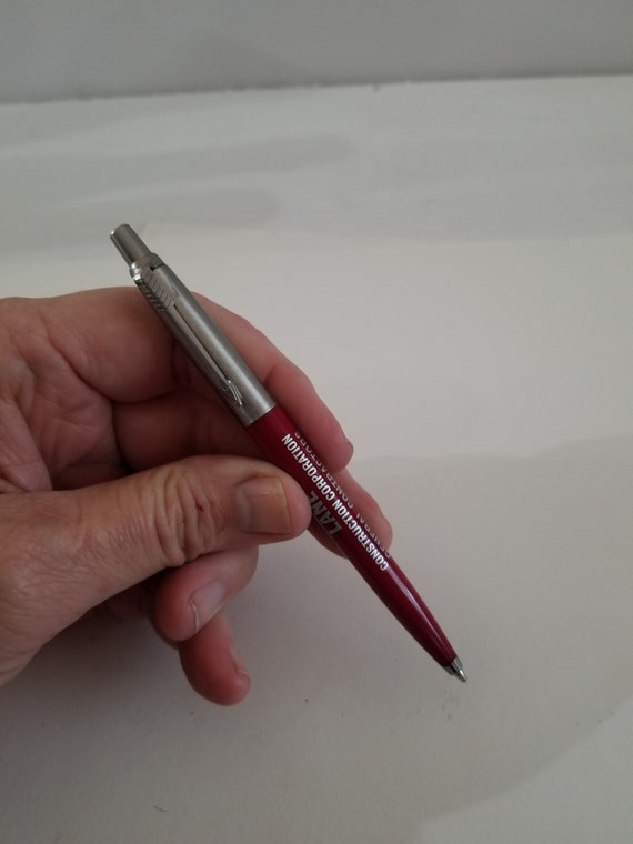 Vintage 1995 Parker Jotter Pen: Lane Construction Advertising