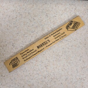 Typewriter Ruler Vintage Circa 1950's 6
