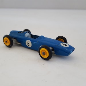 Vintage Matchbox Lesney BRM Formula One Racing Car - No. 52, Blue