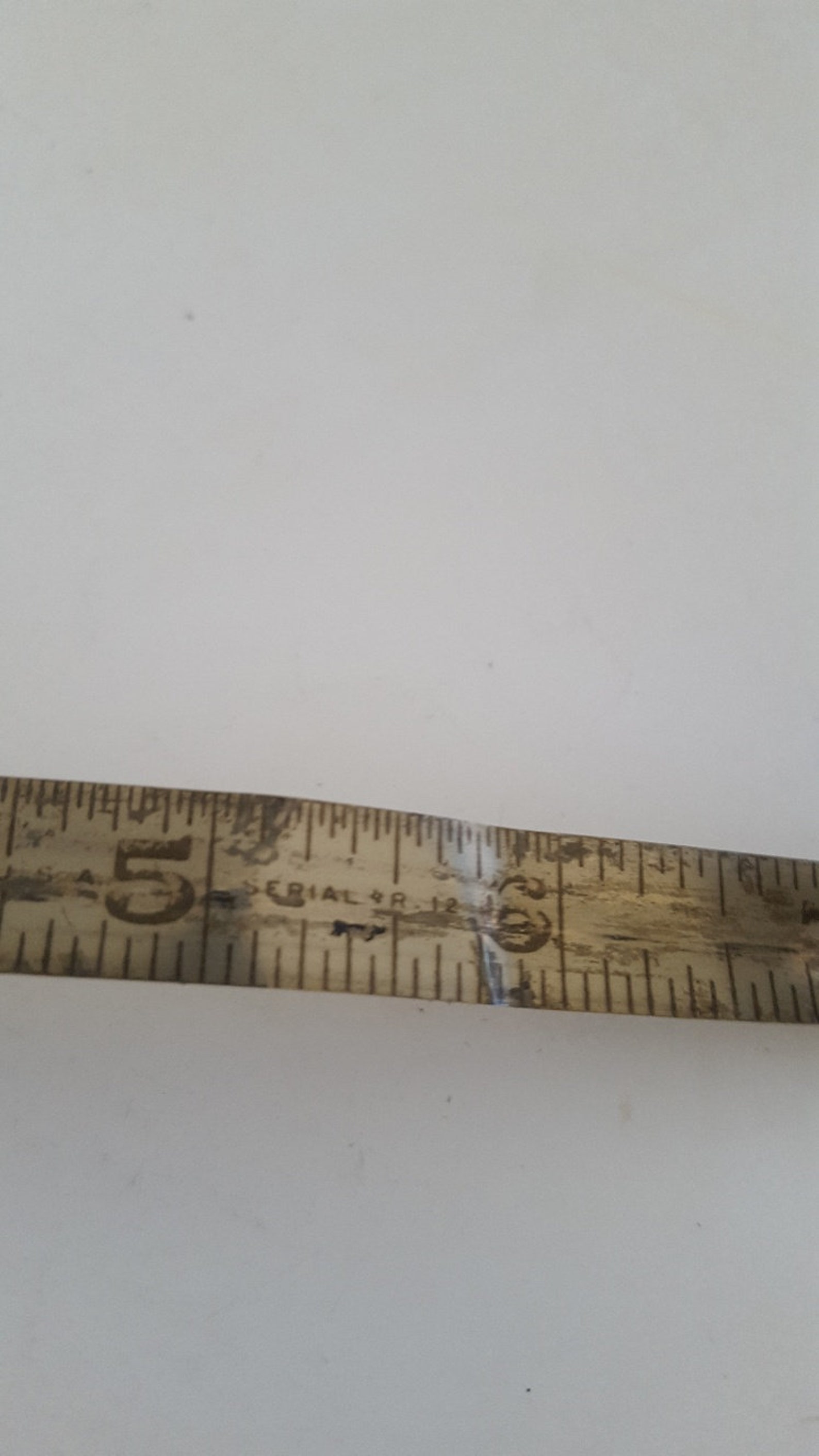 Vintage Walsco Rule 6ft Tape Measure Push Button Retractable Etsy