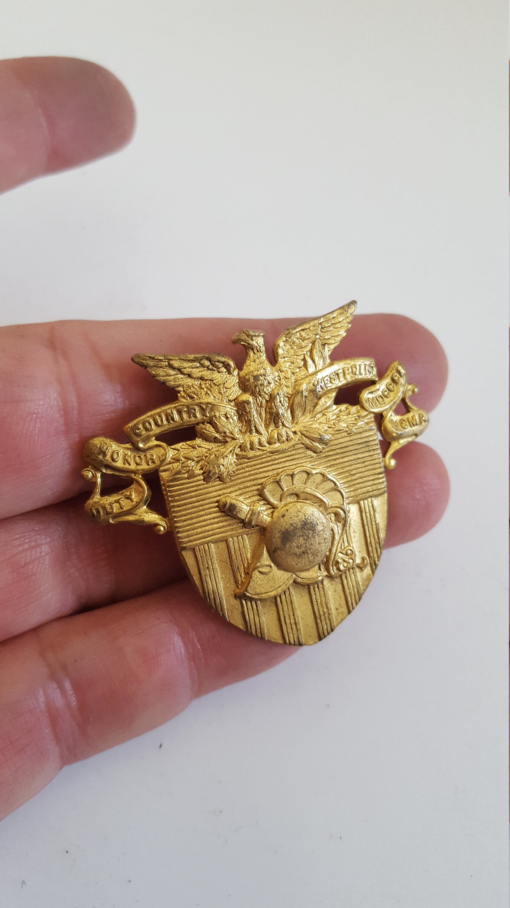 Vintage Circa 1960's United States Military Academy Peaked Vintage Circa 1960's United States Military Academy Peaked