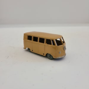 Vintage 1957 Morestone VW Micro Bus Toy Car - Made in England