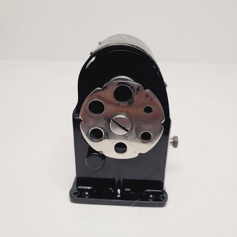 Antique early 1920's "Wizard" Pencil Sharpener, frame off restoration image 9