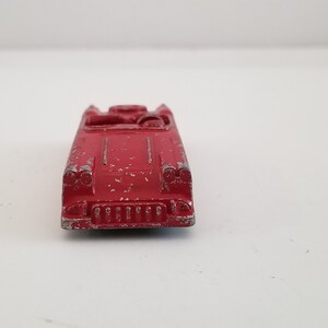 Vintage 1950's Midgetoy Convertible Toy Car, Chippy Red Paint in Good ...