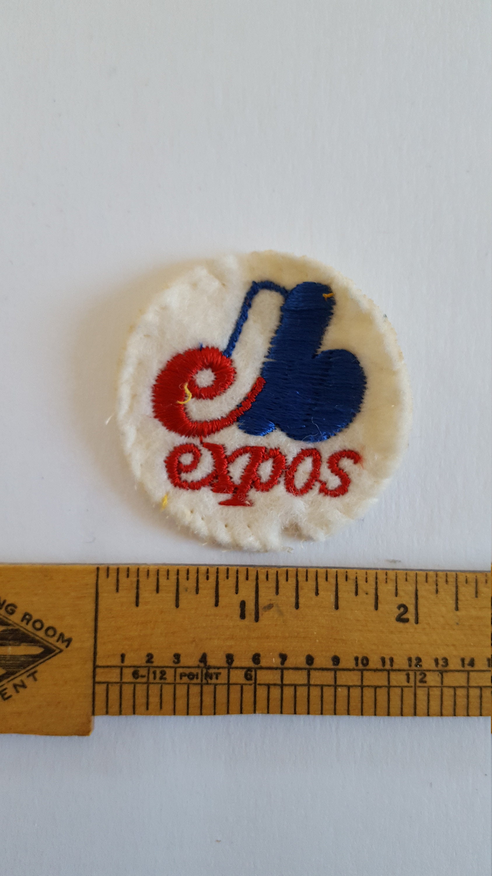 Vintage Early 1970's Montreal Expos MLB Patch 