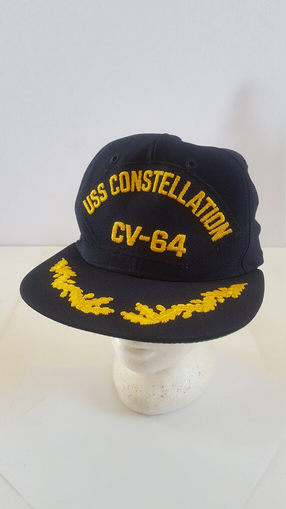 Vintage 1980's US Navy Ball Cap Made by 