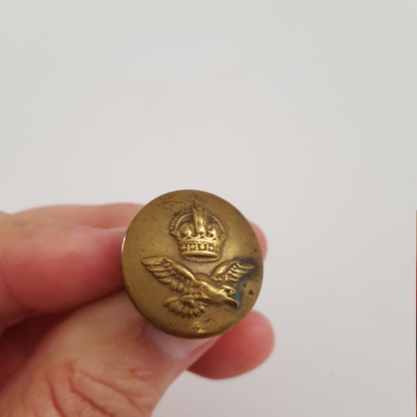 Brass Uniform Button Etsy