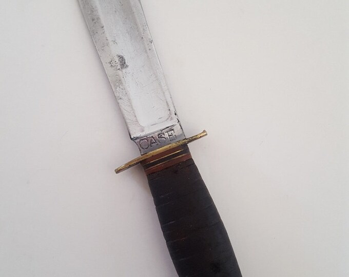 Vintage Case Hunting Knife Fixed Blade, Tang Stamp Dates 19401965