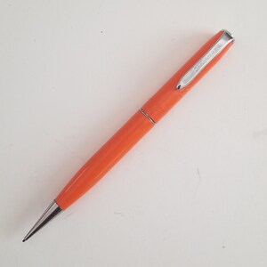 Vintage 1950&#39;s Ritepoint advertising mechanical pencil Trojan Construction Company Oklahoma City,  Oklahoma