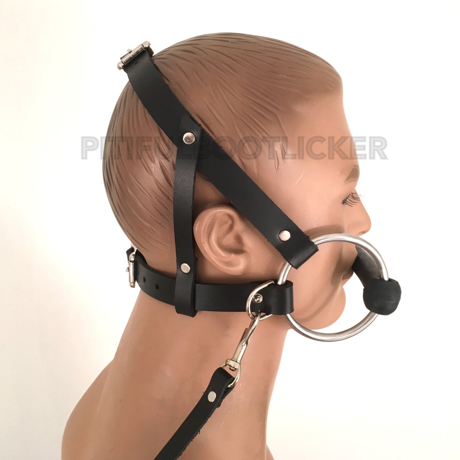 Leather PONY Play Bridle Gag w Reins Head Harness Bit Genuine Etsy