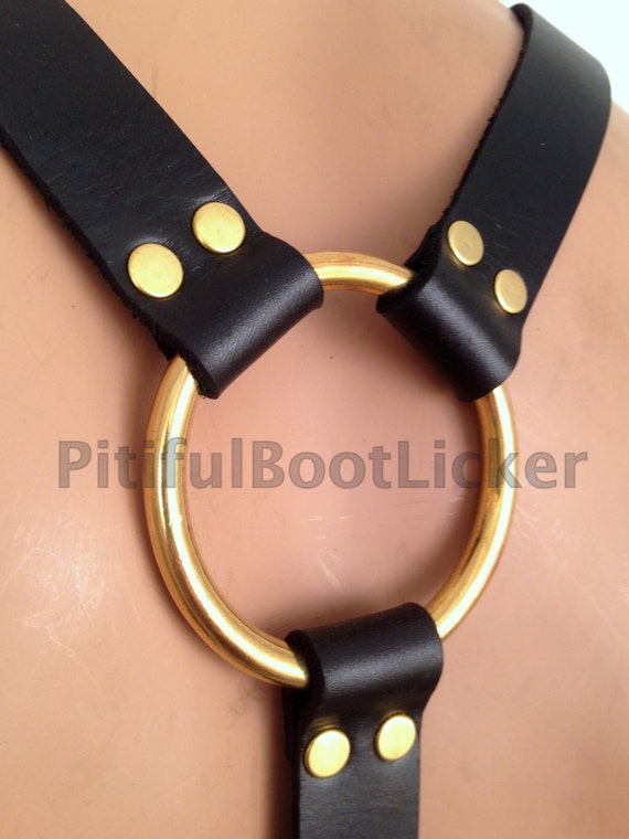 5 sizes LEATHER SUSPENDERS BRACES Brown /& Brass Cowhide Biker Hand Crafted U.S