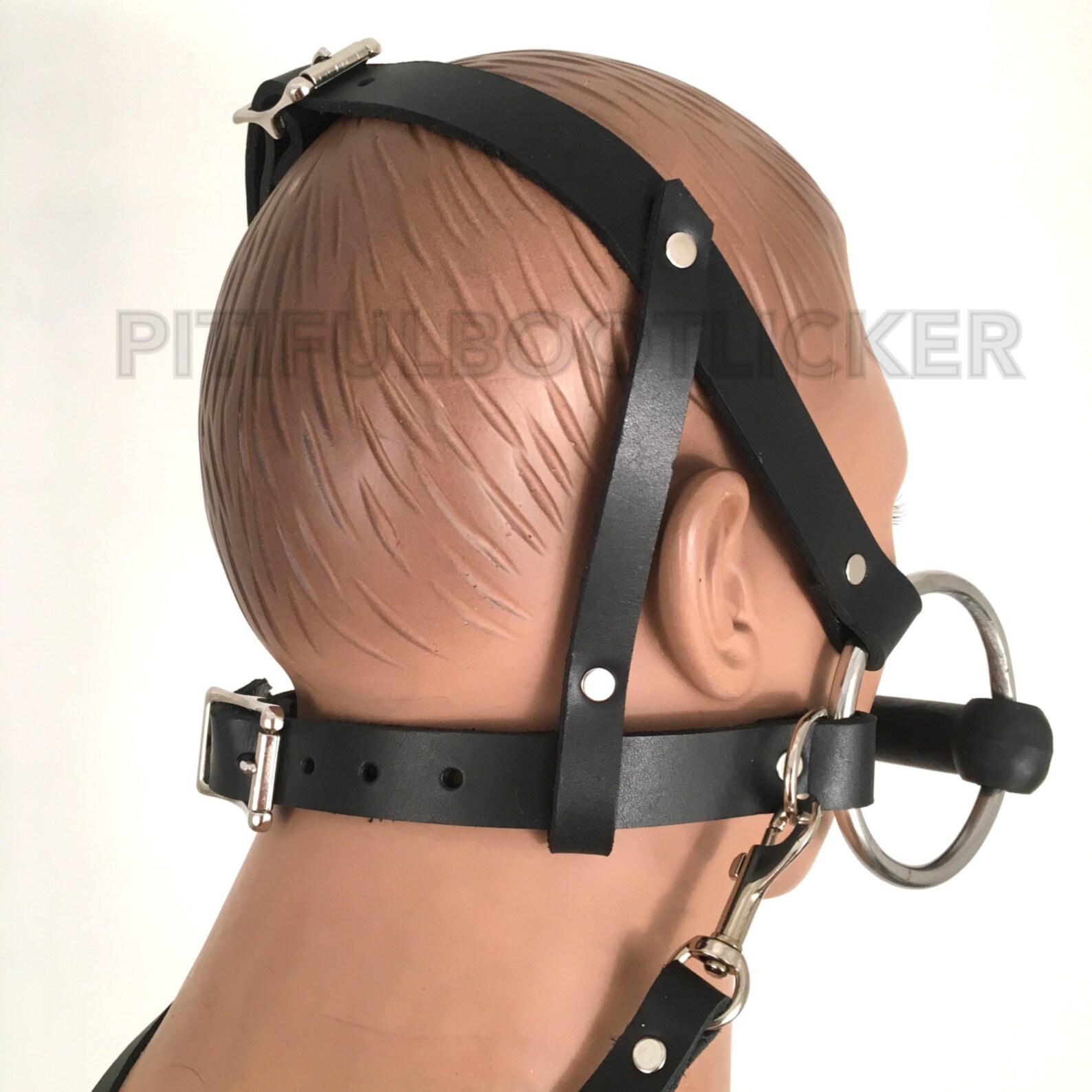 Leather PONY Play Bridle Gag W Reins Head Harness Bit Genuine Etsy