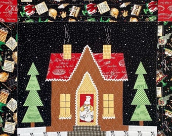 Gingerbread At Twilight | Foundation Paper Piecing | Holiday Project